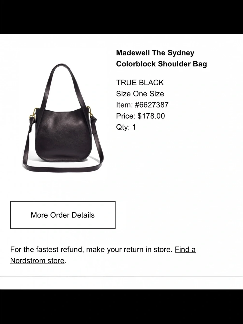 Madewell sydney colorblock